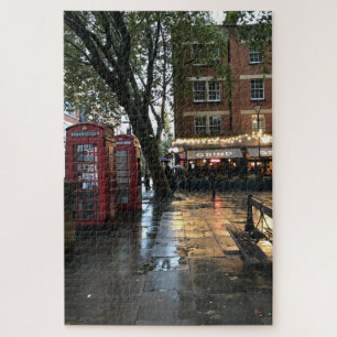 Rainy Day in Clerkenwell, London, 統一された Kingdom ジグソーパズル