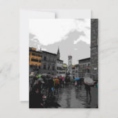 Rainy Day in Florence Italy Landscape (正面)