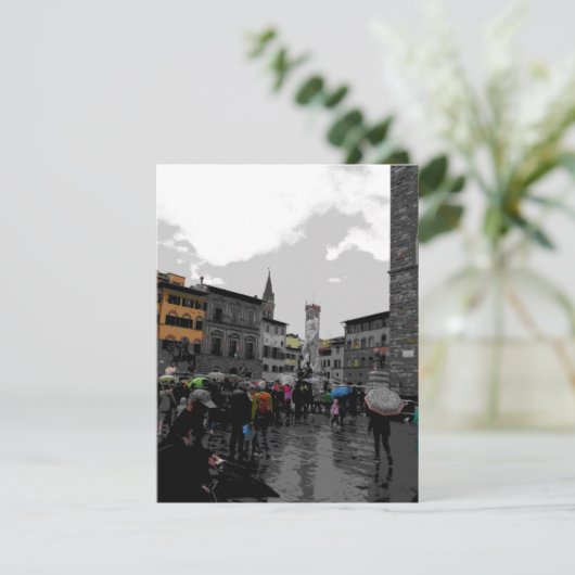 Rainy Day in Florence Italy Landscape (スタンド正面)