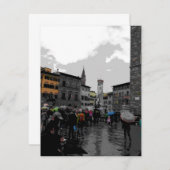 Rainy Day in Florence Italy Landscape (正面/裏面)