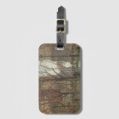 Rainy Day, Madison Square, New York, Paul Cornoyer ラゲッジタグ (正面縦)