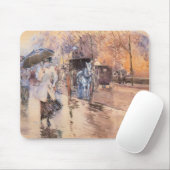 Rainy Day on Fifth Avenue （ニューヨーク） マウスパッド (マウス)