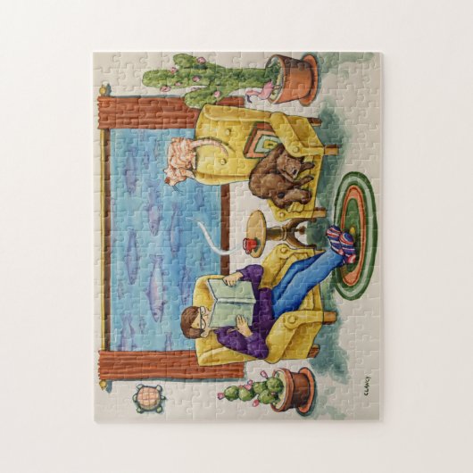 Rainy Day Puzzle ジグソーパズル (縦)