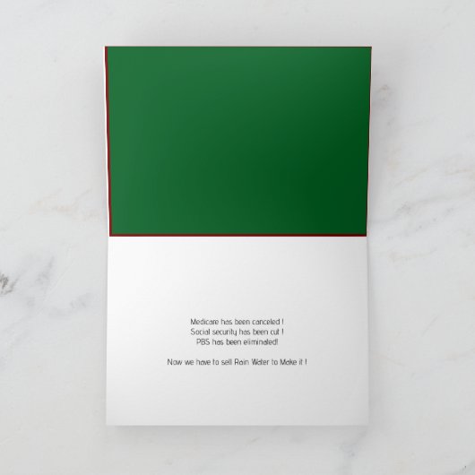 Rainy Day Sale Card カード (内部)