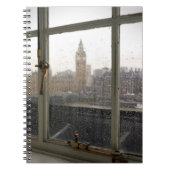 Rainy Day View on Big Ben - London Notebook ノートブック (正面)