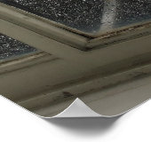 Rainy Day View on Big Ben - London Poster ポスター (角)