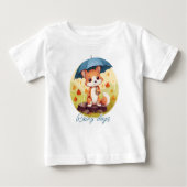 Rainy days ベビーTシャツ (正面)