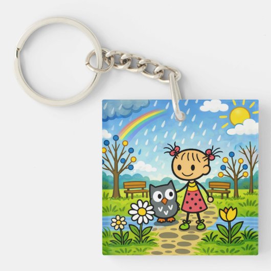 Rainy Days Keychain キーホルダー (正面)