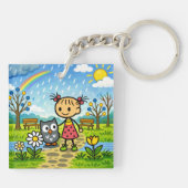 Rainy Days Keychain キーホルダー (裏面)