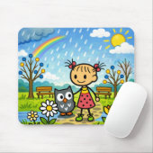 Rainy Days Mousepad マウスパッド (マウス)