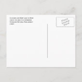 Rainy Lake Ice Road, Voyageurs National Park, MN ポストカード (裏面)