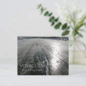 Rainy Lake Ice Road, Voyageurs National Park, MN ポストカード (スタンド正面)