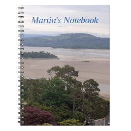 Rainy Morecambe Bay Notebook ノートブック