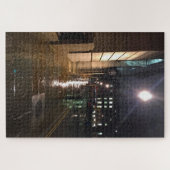 Rainy Morning in Holborn，ロンドン，イギリス ジグソーパズル (横)