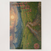 Rainy Mountain Morning ジグソーパズル (縦)