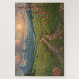 Rainy Mountain Morning ジグソーパズル