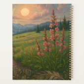 Rainy Mountain Morning プランナー手帳 (裏面)