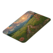 Rainy Mountain Morning マグネット (左側)