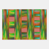 「Rainy Night in Georgia」ラッピング紙（3セット） ラッピングペーパーシート (正面3)