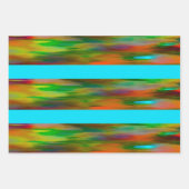 「Rainy Night in Georgia」ラッピング紙（3セット） ラッピングペーパーシート (正面)