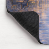 Rainy Paris Cafe Umbrella Mouse Pad マウスパッド (コーナー)