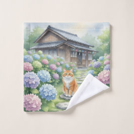 Rainy Season Serenity: Traditional Minka  ウォッシュタオル