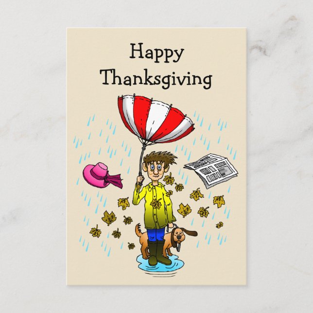 Rainy Thanksgiving Day (正面)