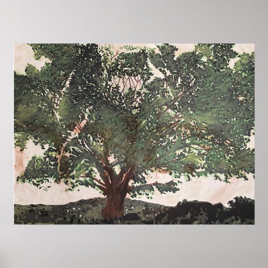 "Raise"プリント ポスター (正面)