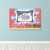 Raise, Fold, or Dilate | Literal Wordplay 24x16 キャンバスプリント (インサイチュ (ウッドフロア))