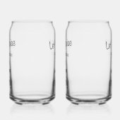 Raise Our Glasses Glass ガラス缶 (右)