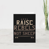 Raise Rebels Not Sheep Independent Motivation -  カード (正面)