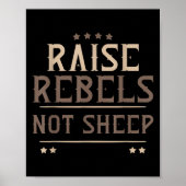 Raise Rebels Not Sheep Independent Motivation -  ポスター (正面)