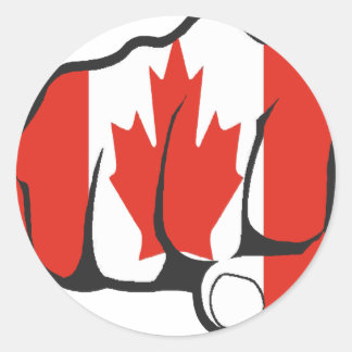 Raise Yer Fist CANADA ラウンドシール