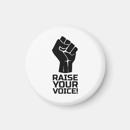 Raise Your Voice 1 B マグネット (正面)