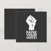 Raise Your Voice 1 W (正面/裏面)