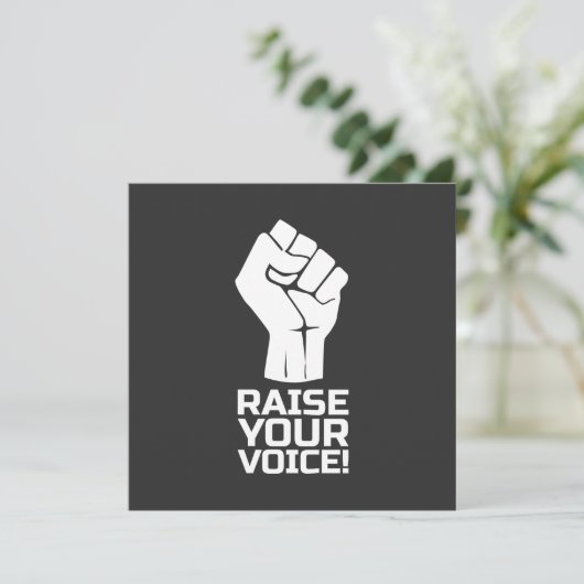 Raise Your Voice 1 W (スタンド正面)