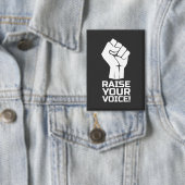 Raise Your Voice 1 W 缶バッジ (インサイチュ)