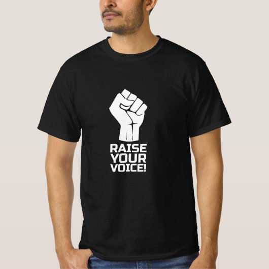 Raise Your Voice 1 W Tシャツ (正面)