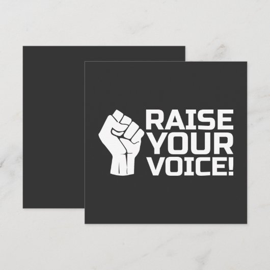 Raise Your Voice 2 W (正面/裏面)