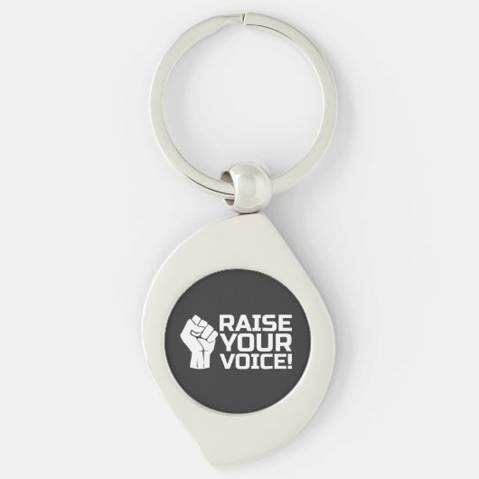 Raise Your Voice 2 W キーホルダー (正面)