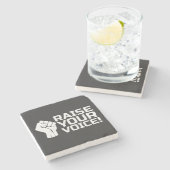 Raise Your Voice 2 W ストーンコースター (横)