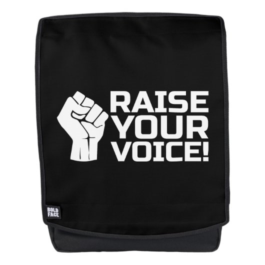 Raise Your Voice 2 W バックパック (正面)