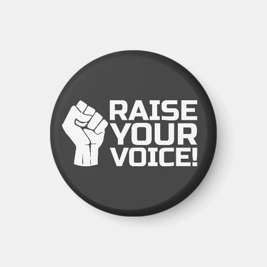 Raise Your Voice 2 W マグネット (正面)