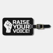Raise Your Voice 2 W ラゲッジタグ (正面横)