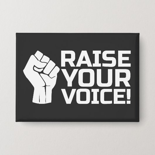Raise Your Voice 2 W 缶バッジ (正面)