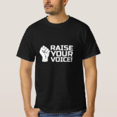 Raise Your Voice 2 W Tシャツ (正面)