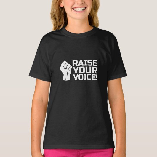 Raise Your Voice 2 W Tシャツ (正面)