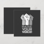Raise Your Voice 3 W (正面/裏面)