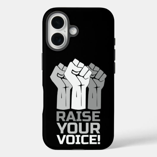 Raise Your Voice 3 W Case-Mate iPhoneケース (裏面)