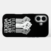 Raise Your Voice 3 W Case-Mate iPhoneケース (裏面 (横))